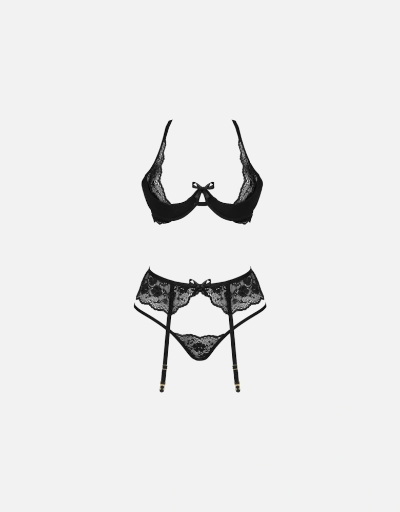 BN Rose Set Black Women Bras