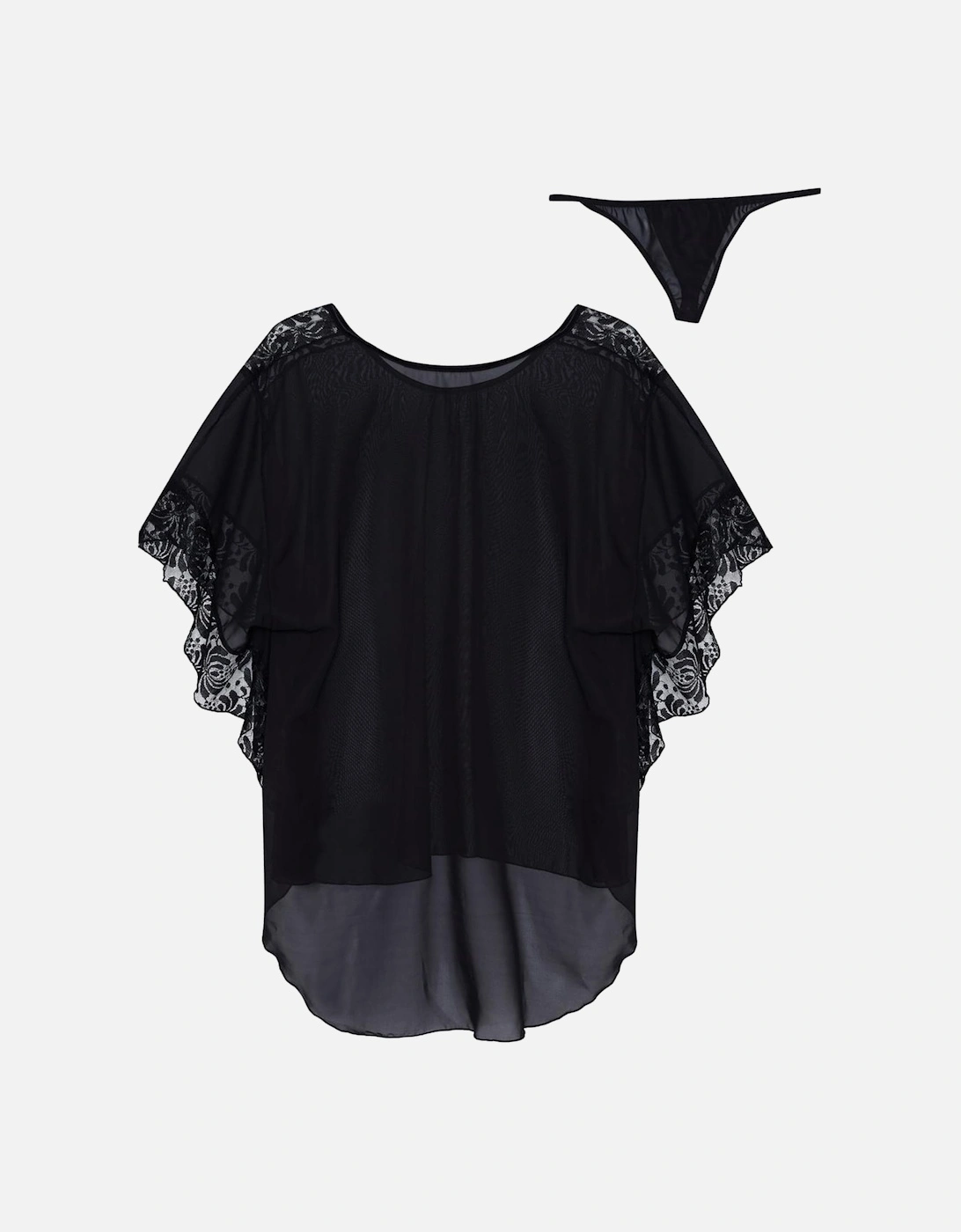 Luxury Bra Lace by Women - Black Chemises