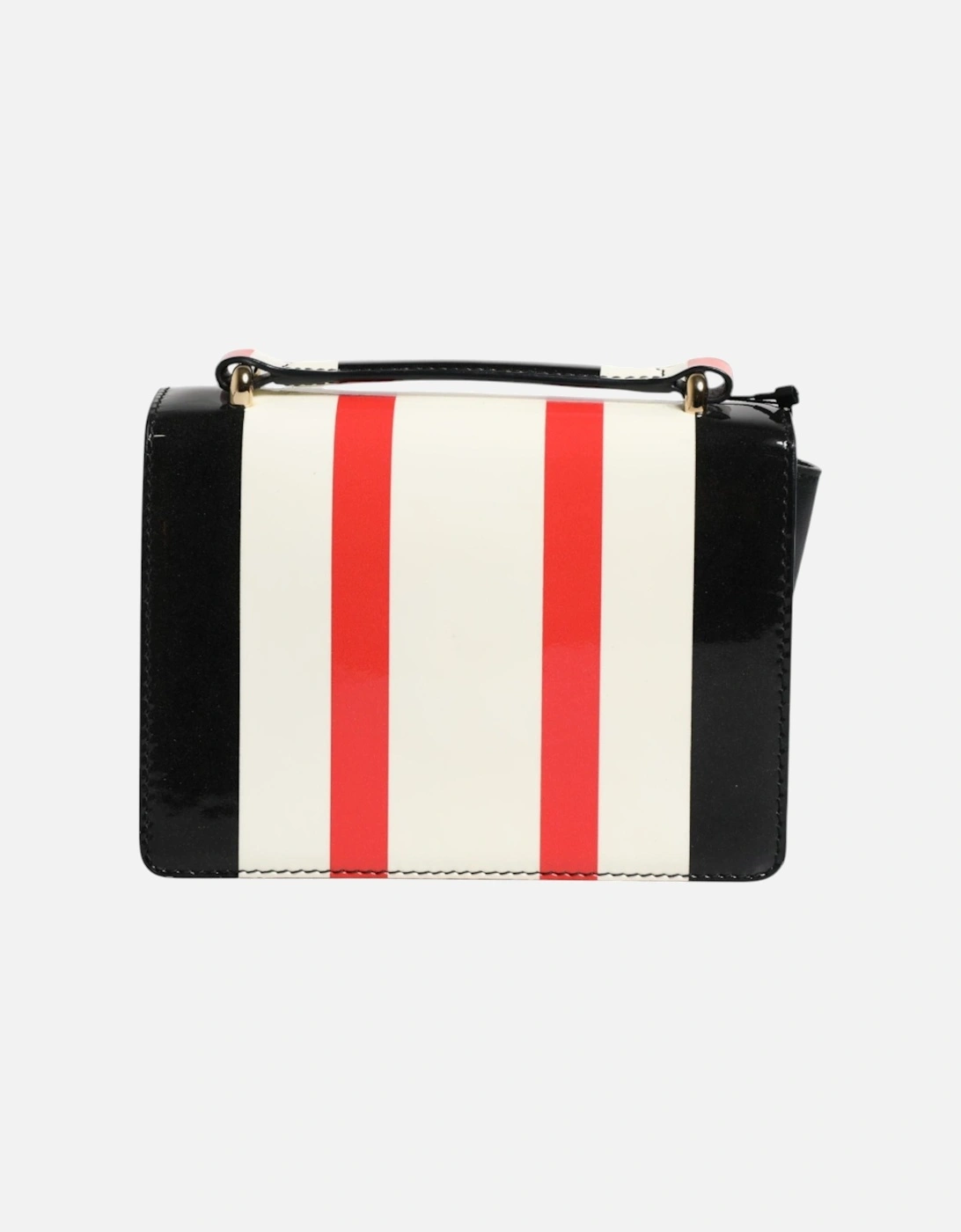 Leather Crossbody Bag with Gold-Tone Hardware Women - Multicolor