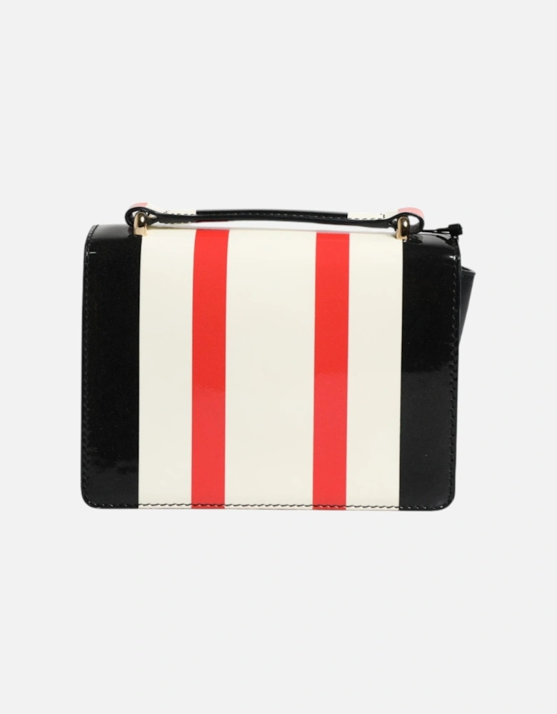 Leather Crossbody Bag with Gold-Tone Hardware Women - Multicolor