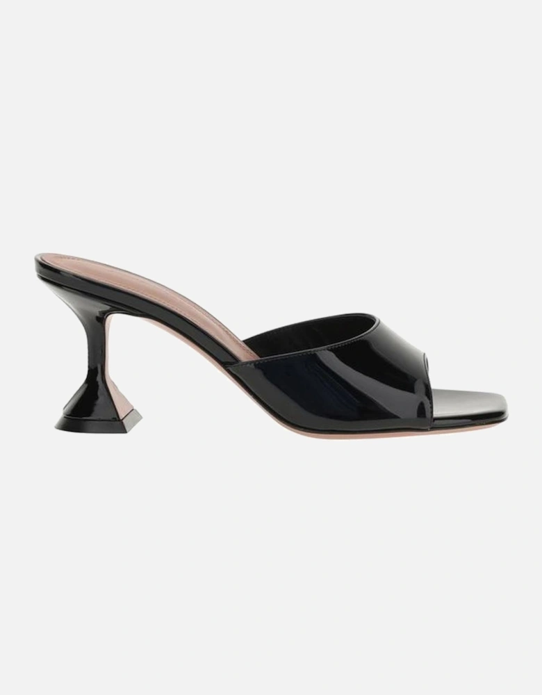 Lupita Sandals with Geometric Heel Women - Black