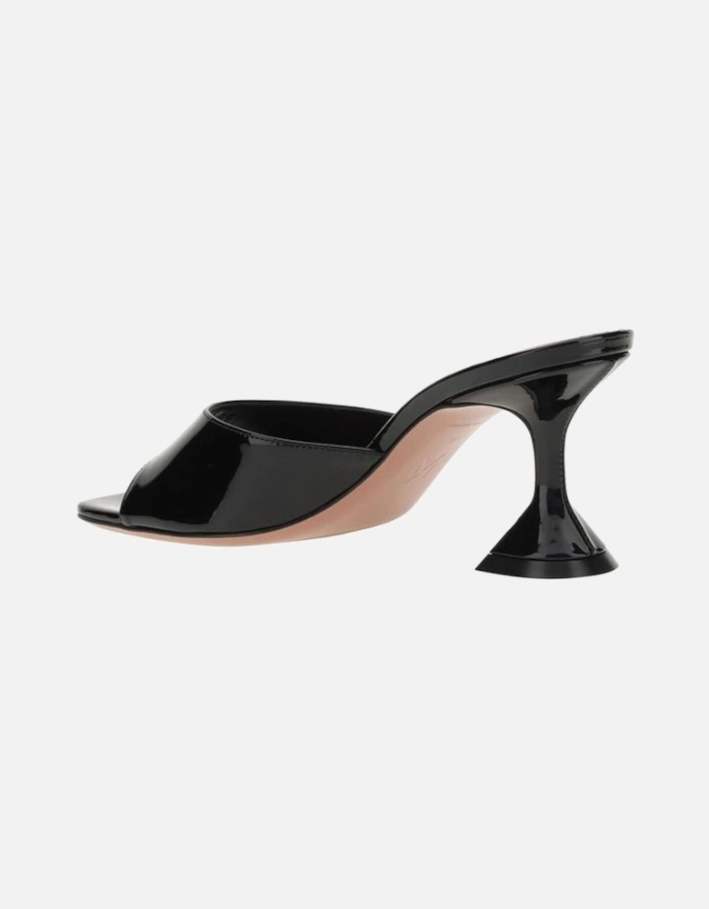 Lupita Sandals with Geometric Heel Women - Black
