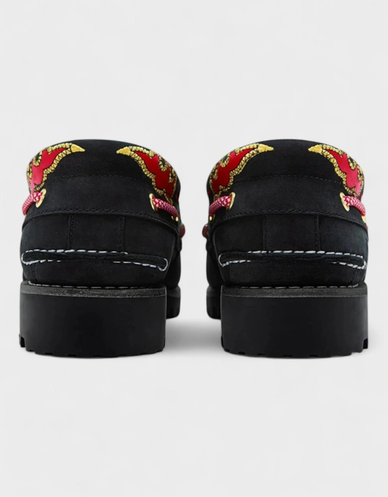 CLOT x 3-Eye Lug Handsewn Boat Black