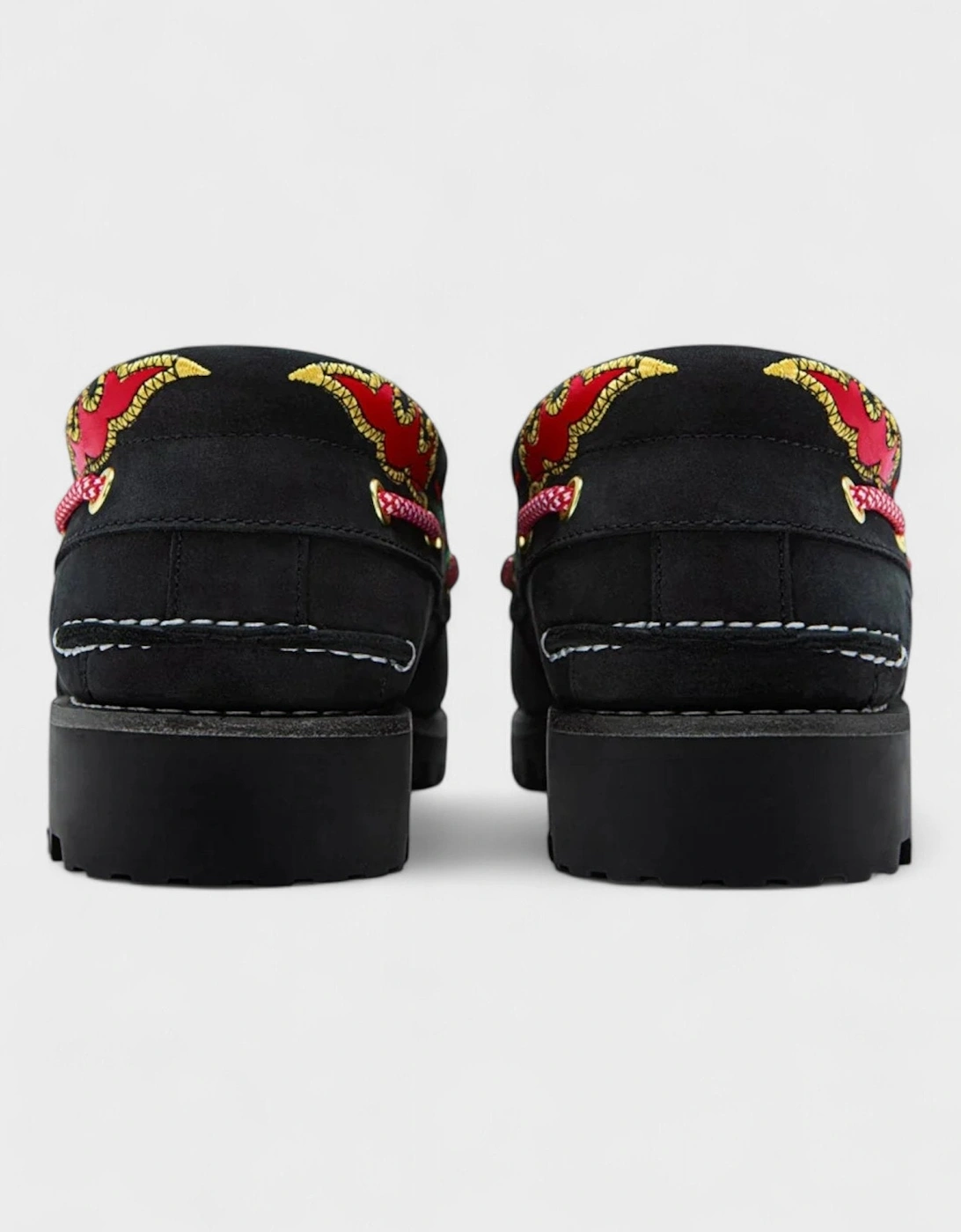 CLOT x 3-Eye Lug Handsewn Boat Black