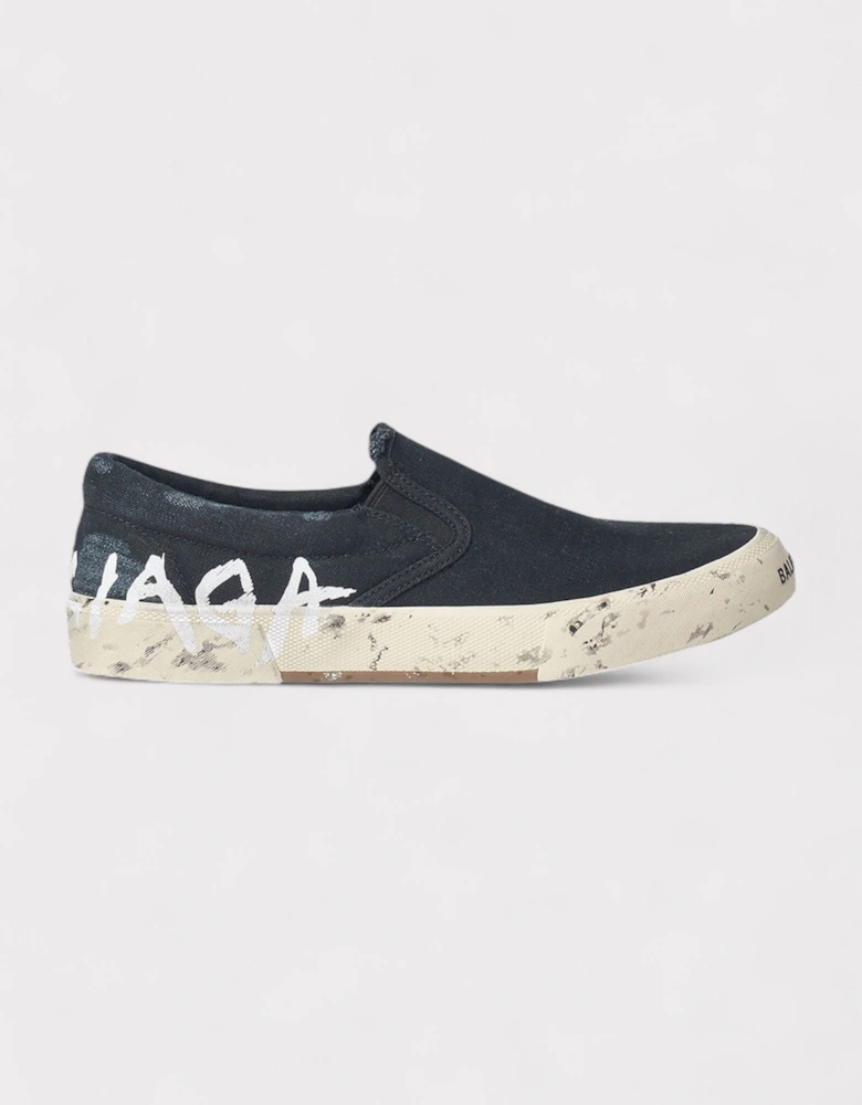 Wmns Paris Slip On Low Black