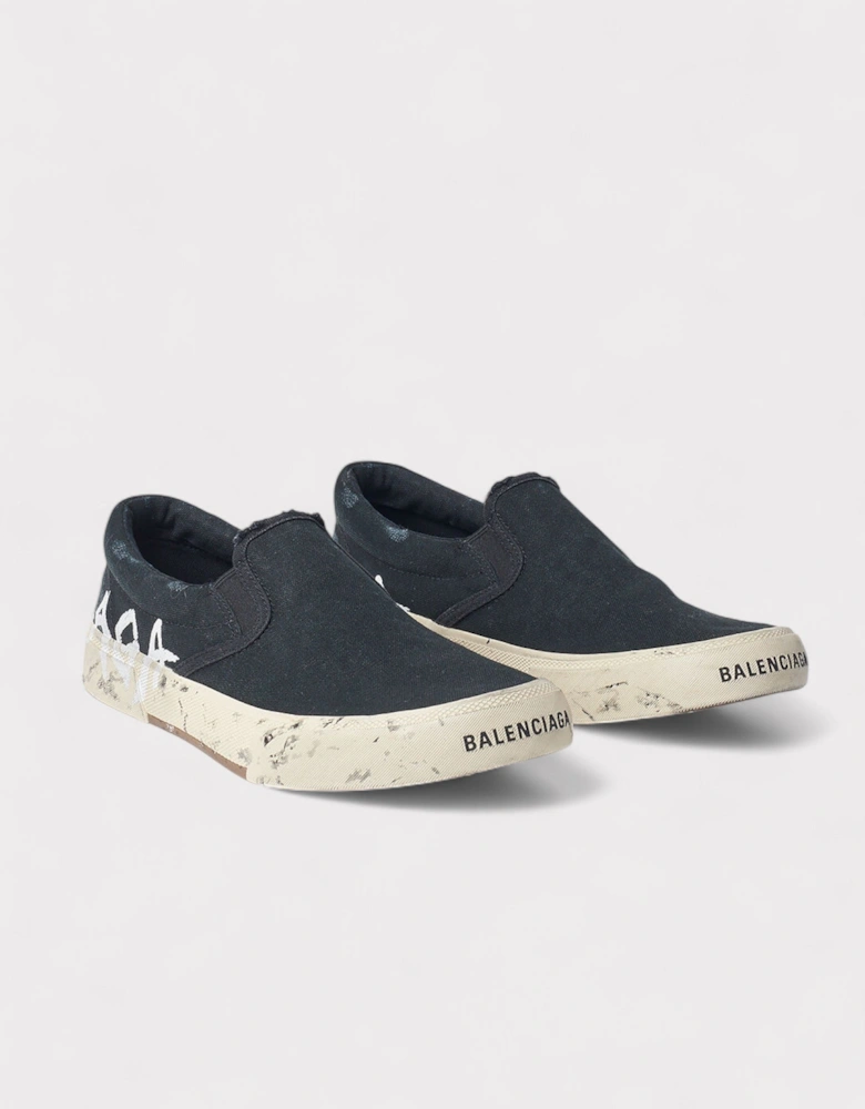 Wmns Paris Slip On Low Black