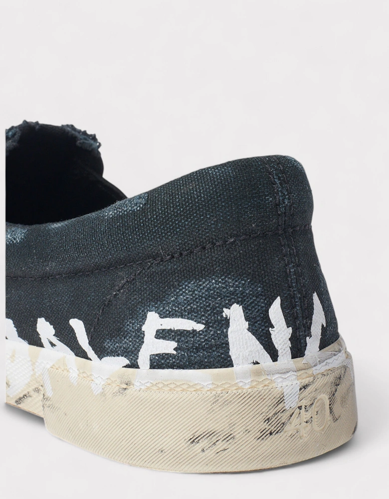 Wmns Paris Slip On Low Black