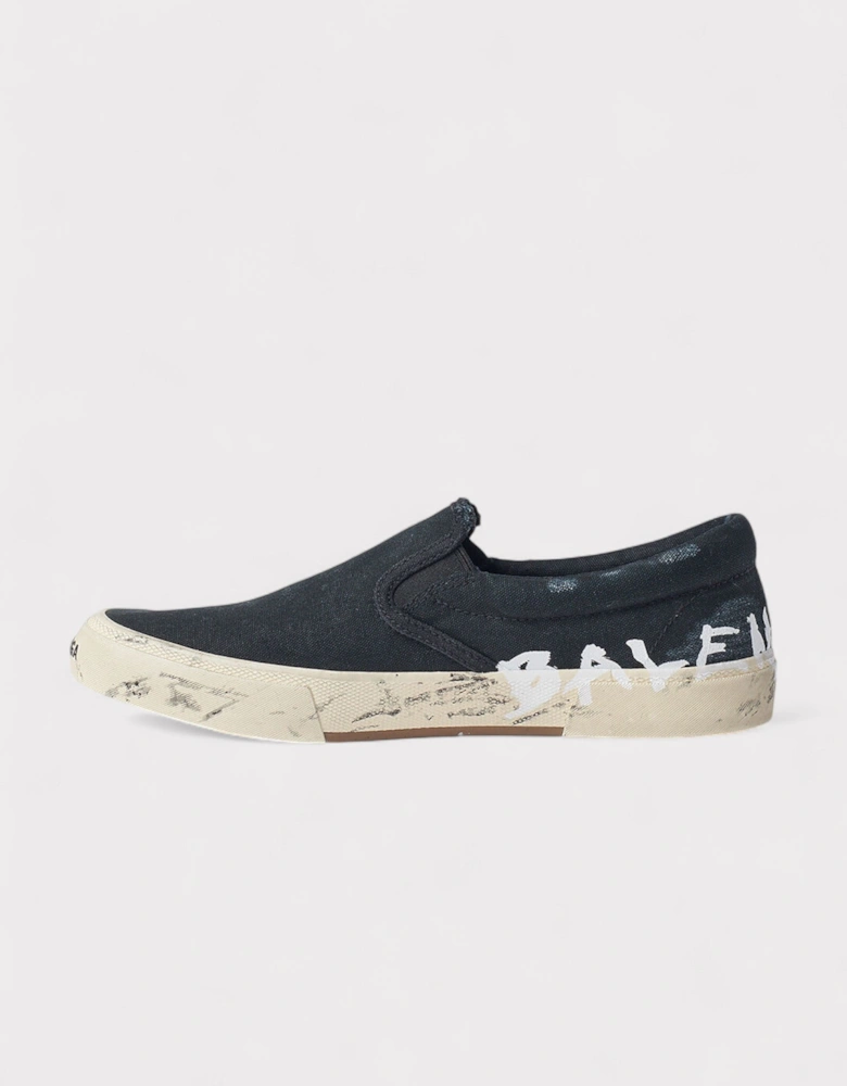 Wmns Paris Slip On Low Black