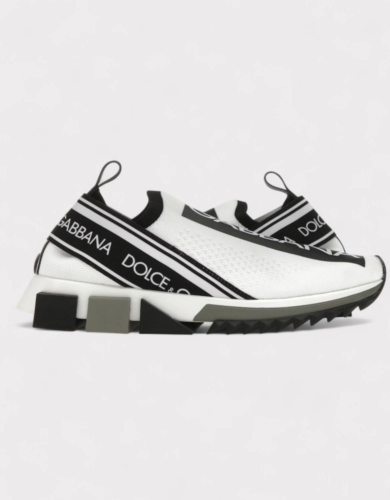 Sorrento Knit Trainers White