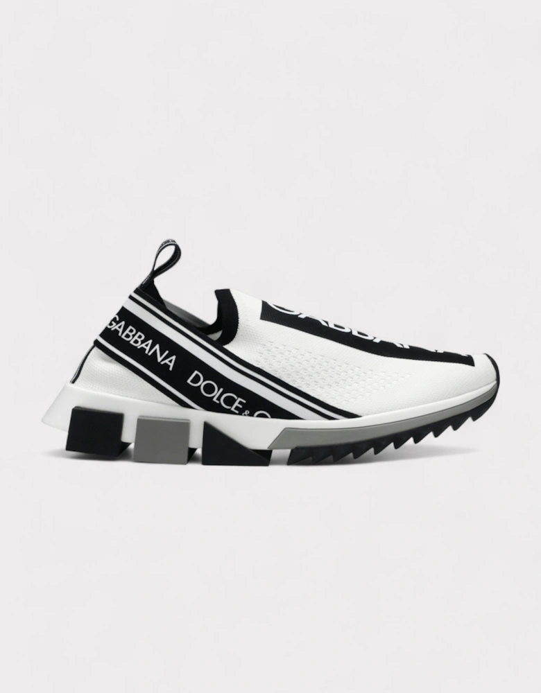 Sorrento Knit Trainers White