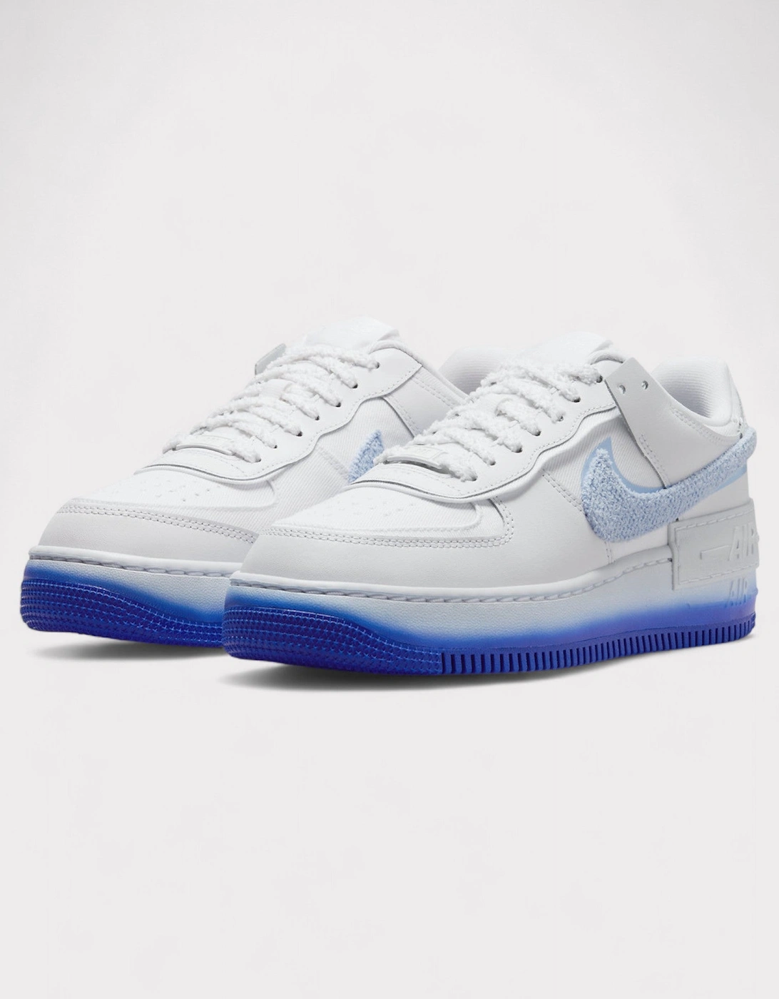 Air Force 1 Low Shadow Chenille Swoosh Blue Tint Wmns
