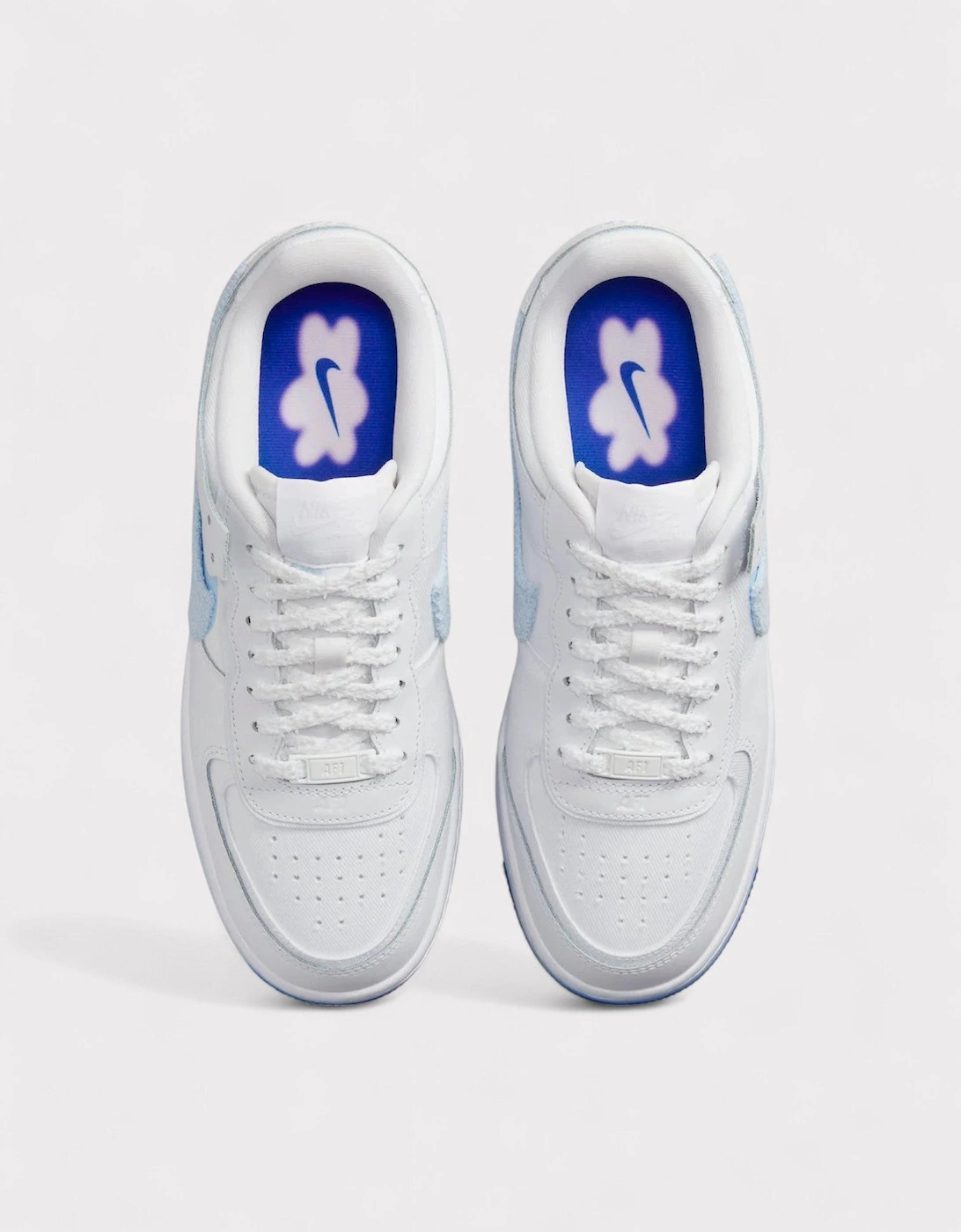 Air Force 1 Low Shadow Chenille Swoosh Blue Tint Wmns