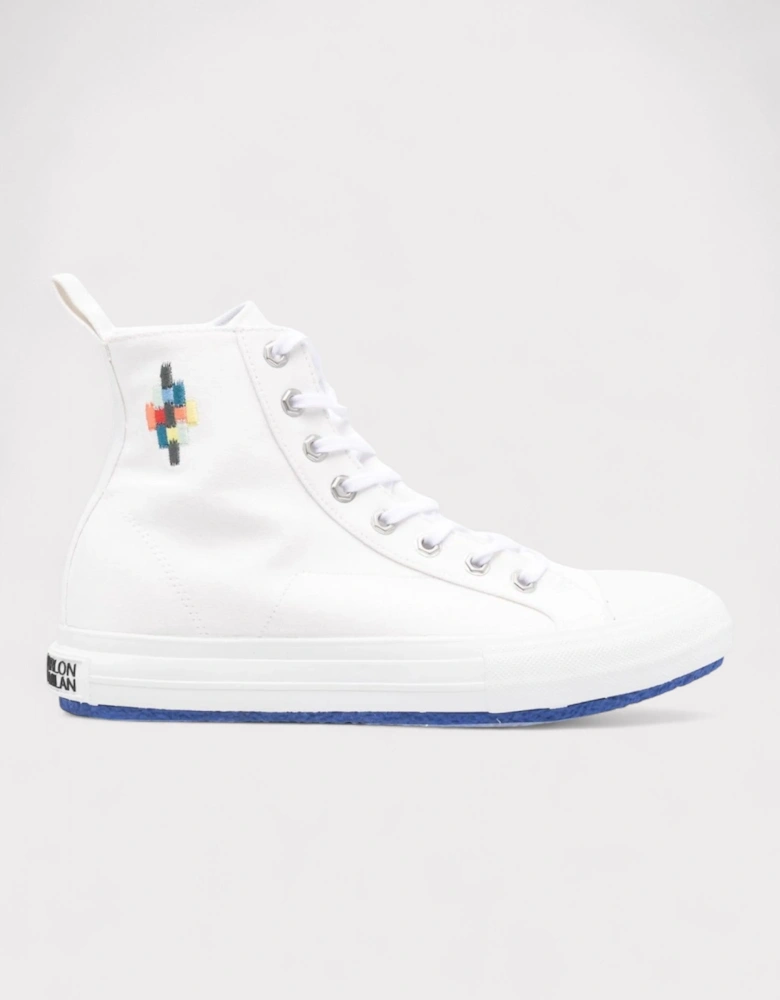 County of Milan Contrast Sole High Top White