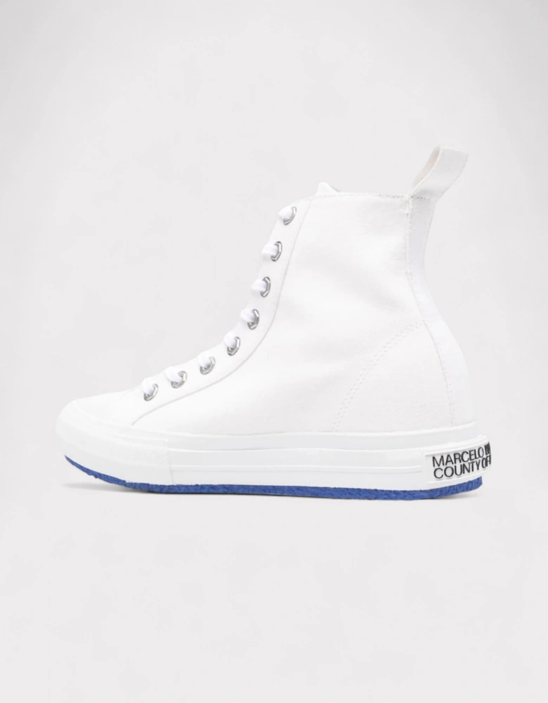 County of Milan Contrast Sole High Top White