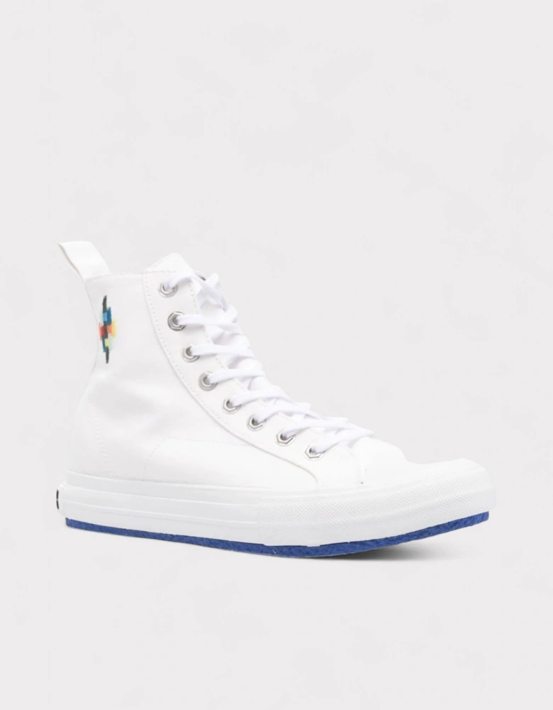County of Milan Contrast Sole High Top White