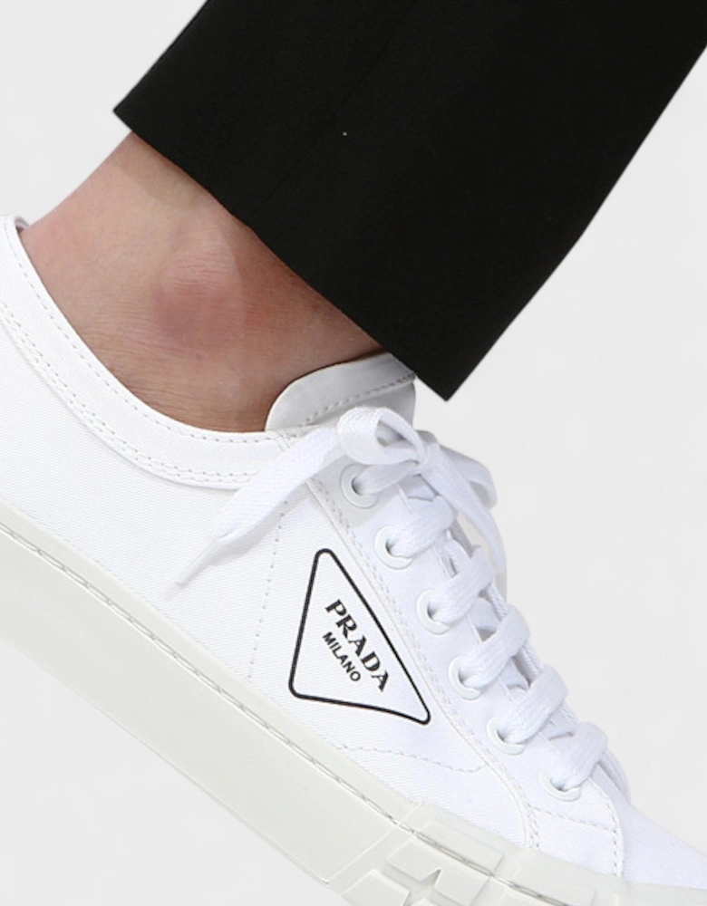 Gabardine Wheel White