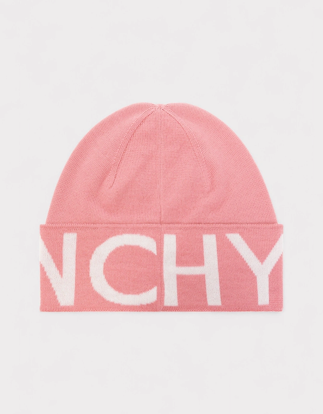 Logo Wool Beanie Pink