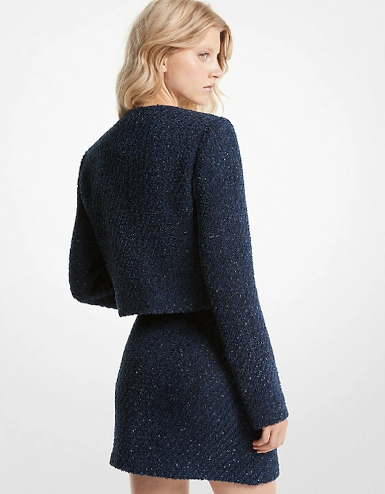 Metallic Tweed Jacket