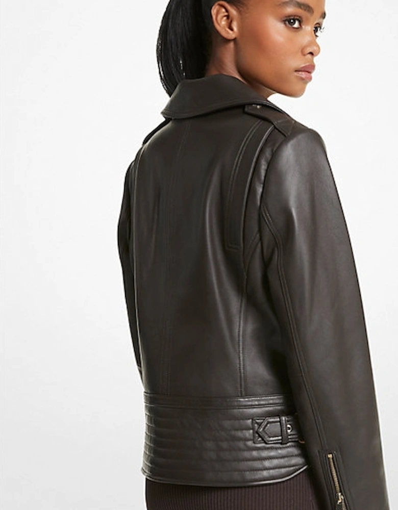 Leather Moto Jacket