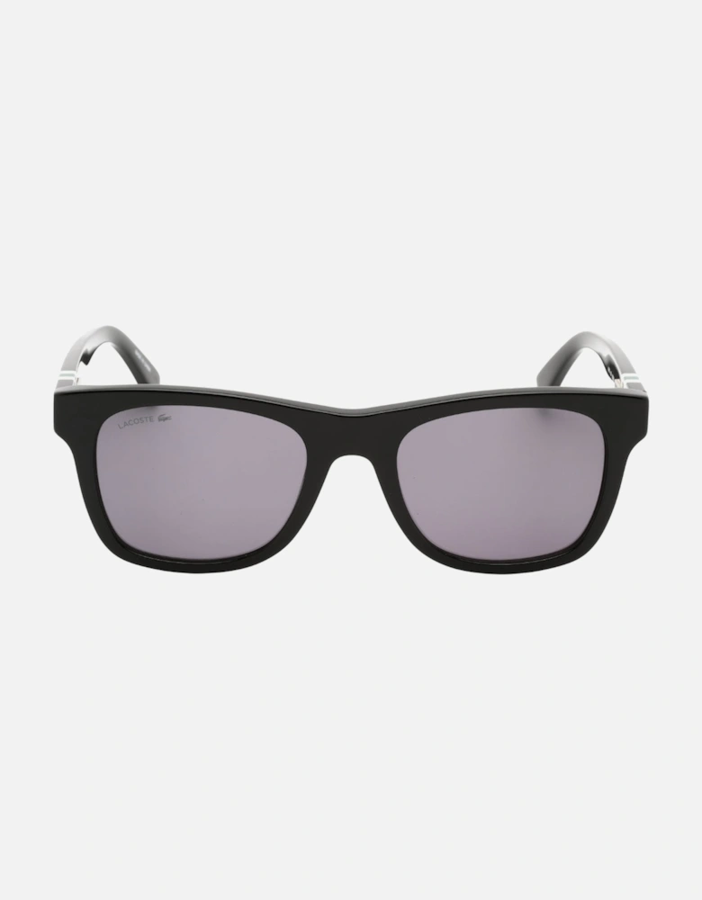 Black Framed Grey Lensed Sunglasses