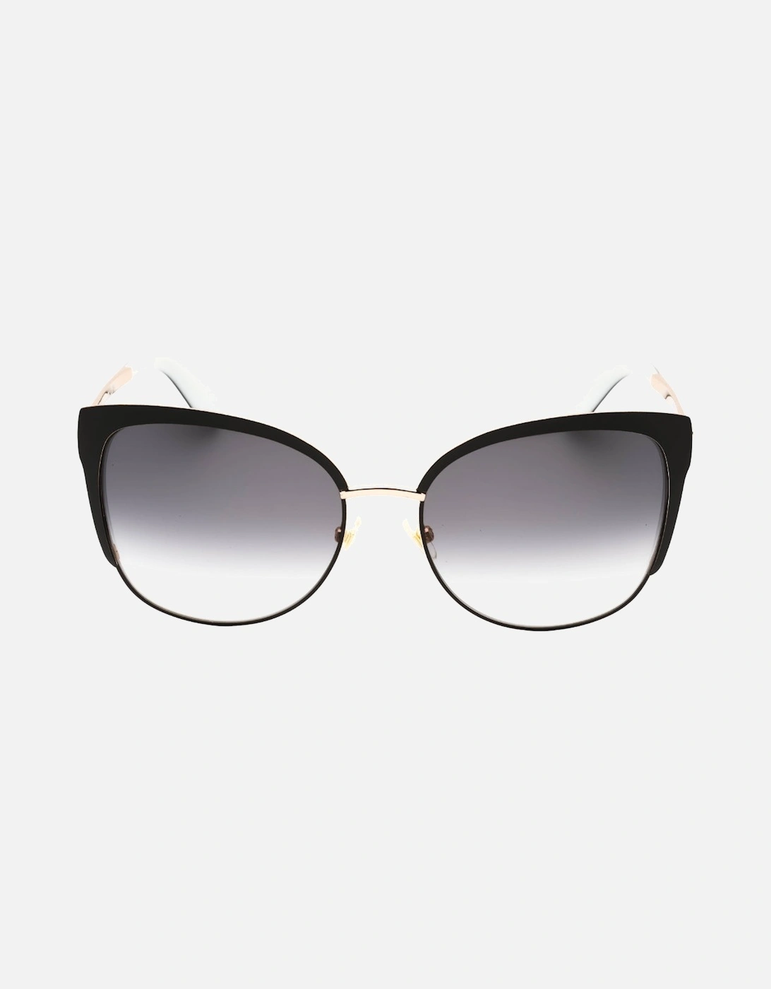 Genice Black Gold Frame Grey Gradient Lens Sunglasses, 3 of 2