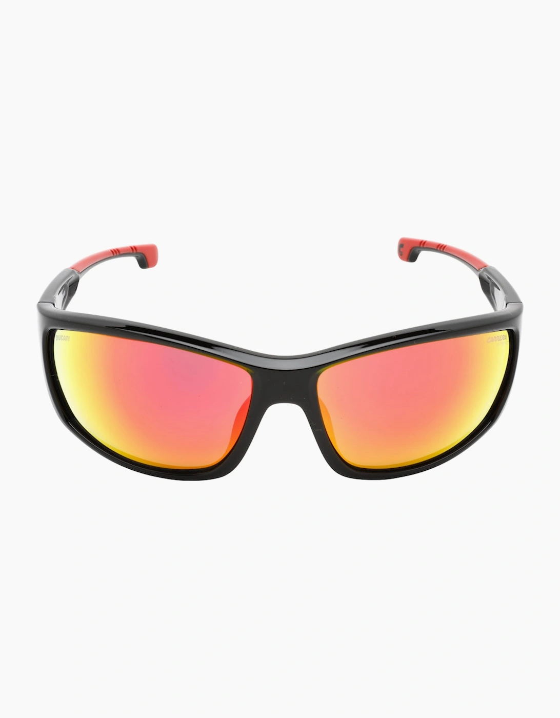 Carrera Men's Carrera Carduc Red Black Framed Red Multilayer Lensed Sunglasses