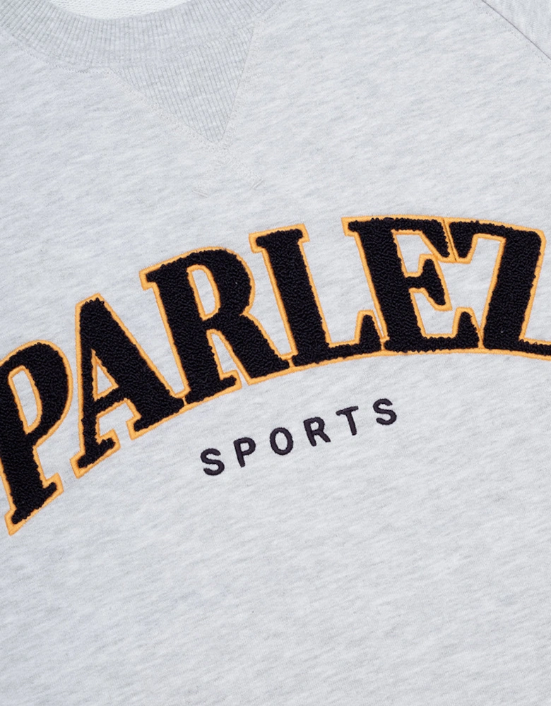 Heather Varsity Crew Sweatshirt