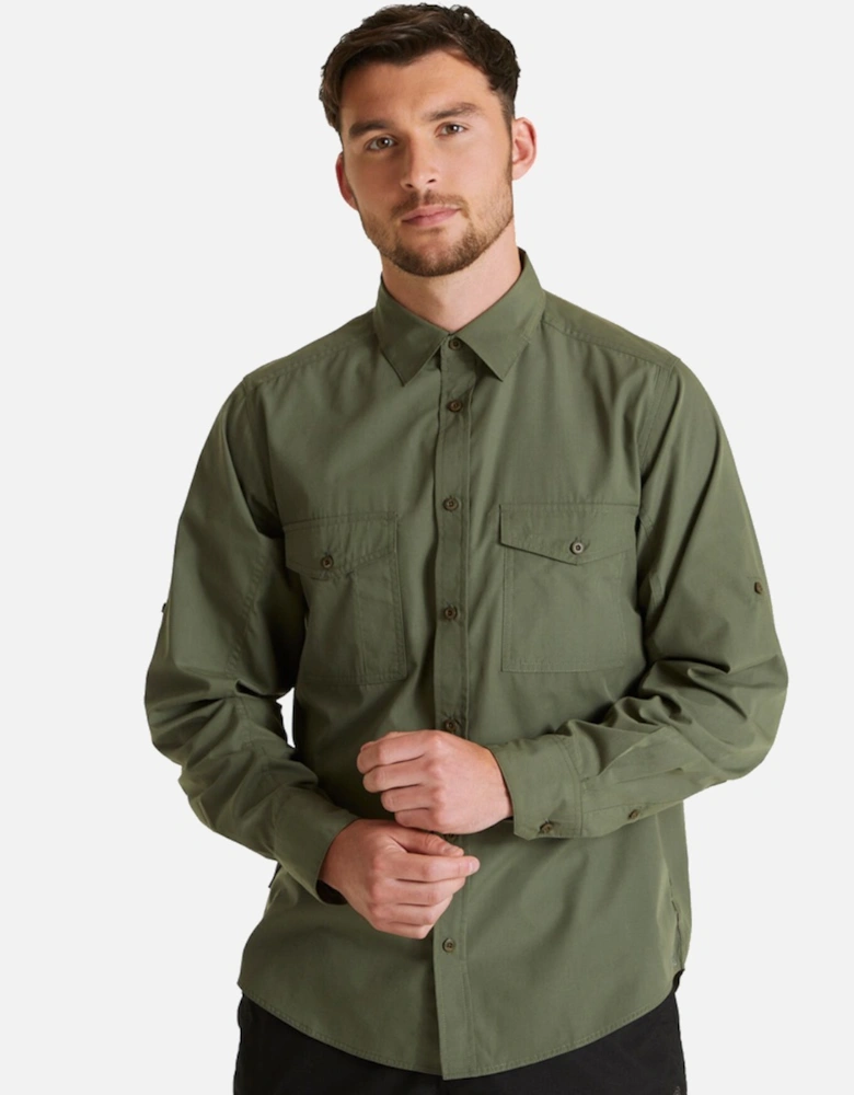 Expert Mens Kiwi Long Sleeve Walking Shirt