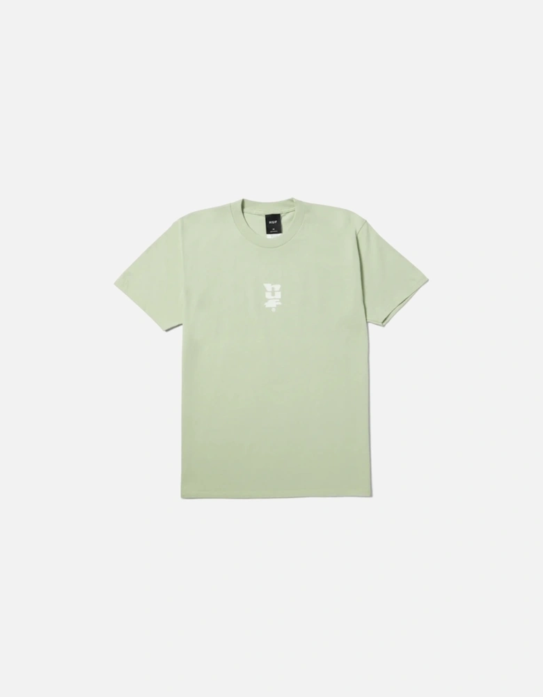 Set Megablast S/S Tee Basil