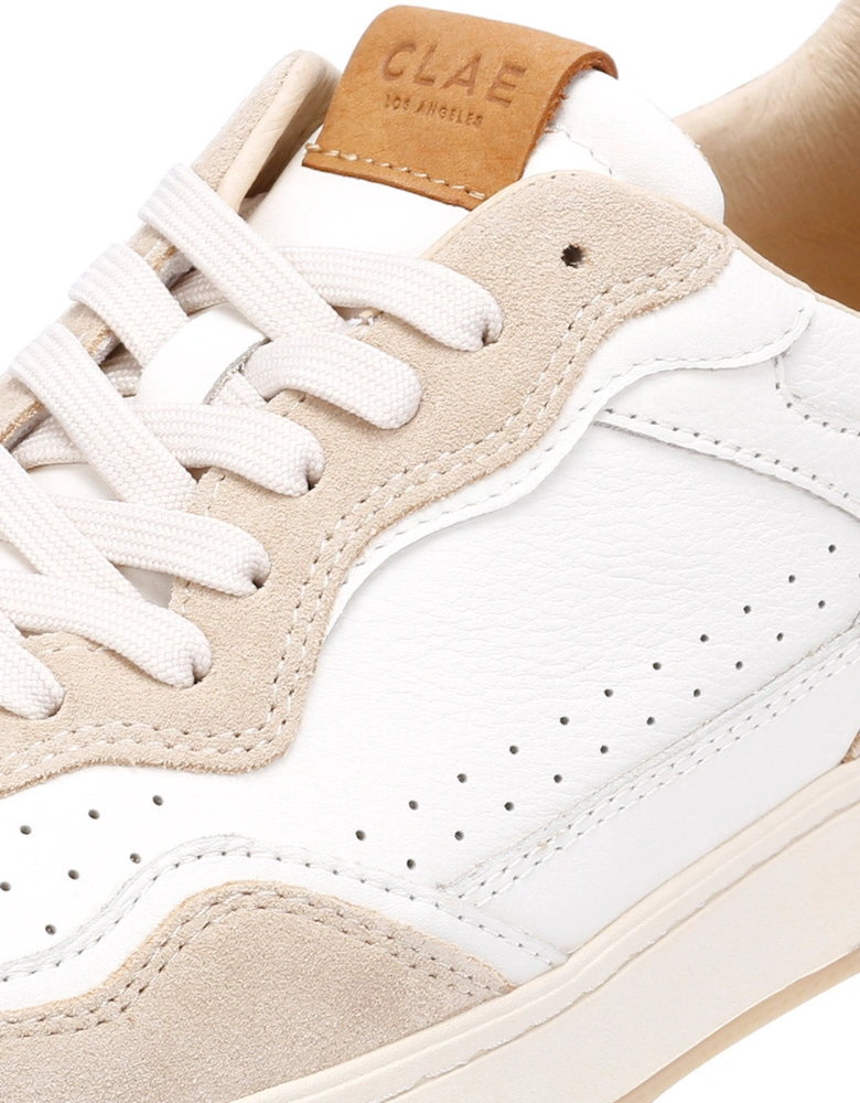 Haywood Men's Fog Leather Safari Trainers