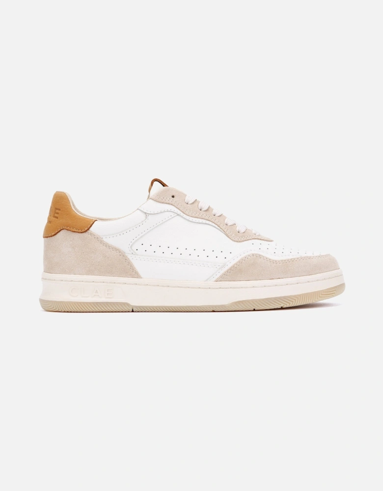 Haywood Men's Fog Leather Safari Trainers