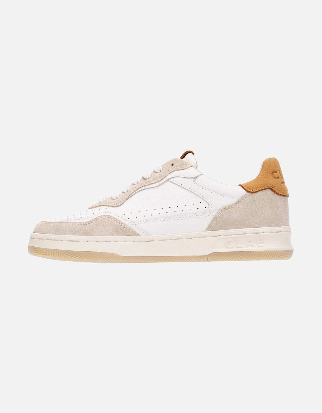 Haywood Men's Fog Leather Safari Trainers