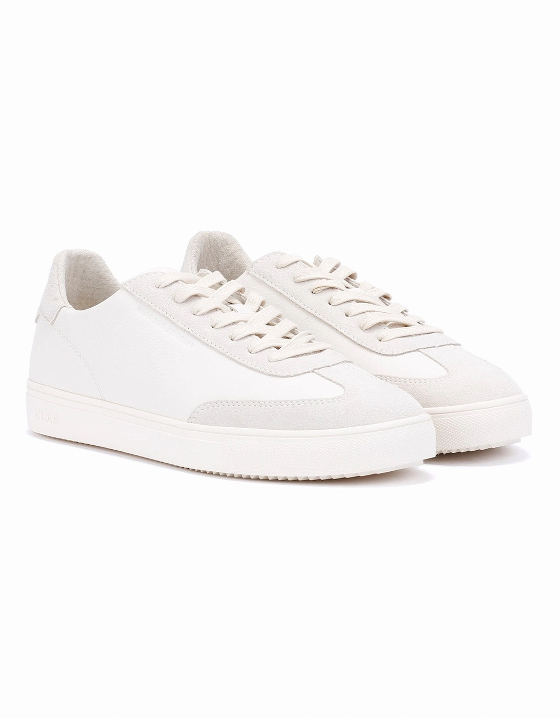 - CL24CDN01-OOL MENS DEANE TRIPLE OFF WHITE LEATHER, 9 of 8