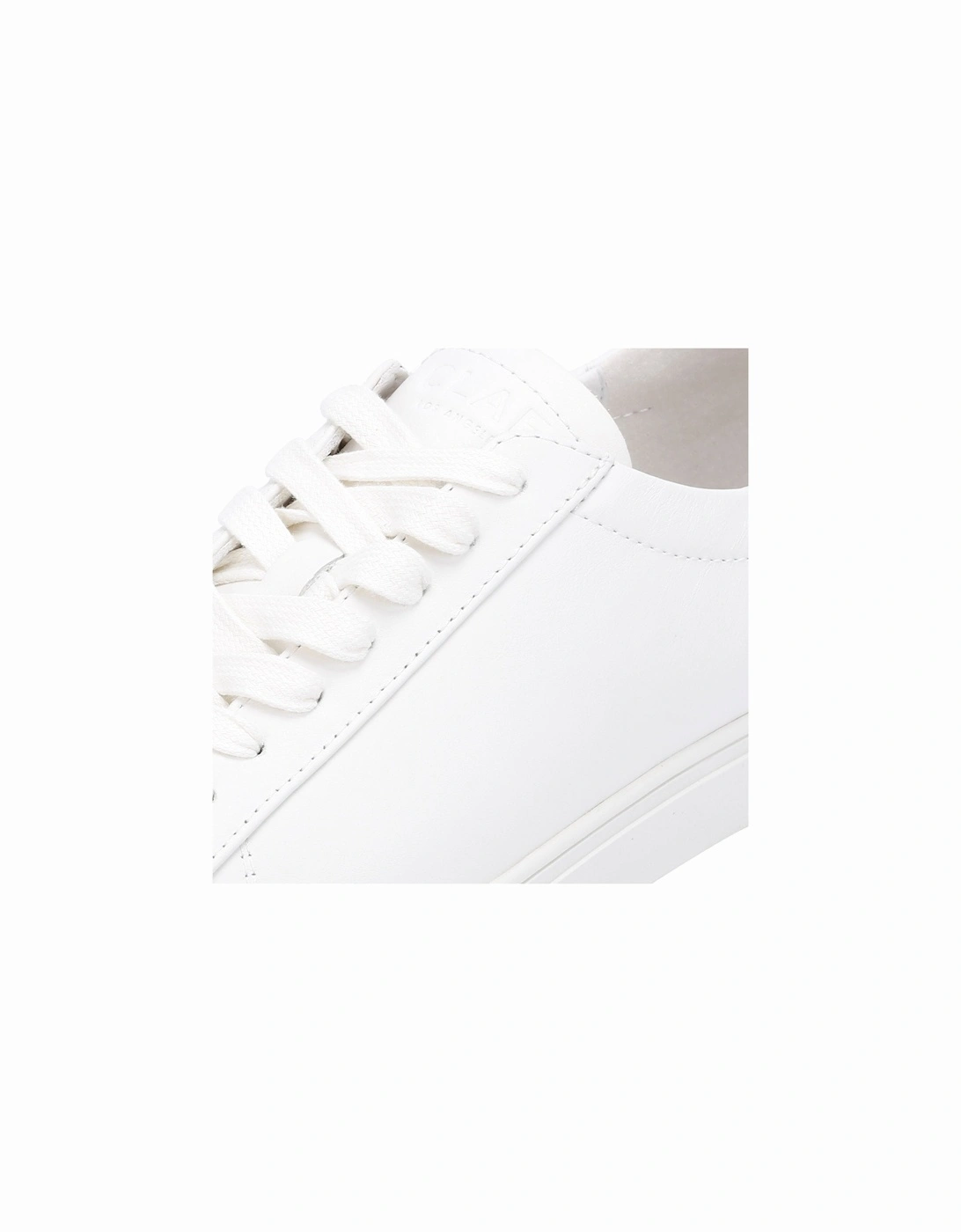 Bradley Essentials Leather Men's Triple White Trainers