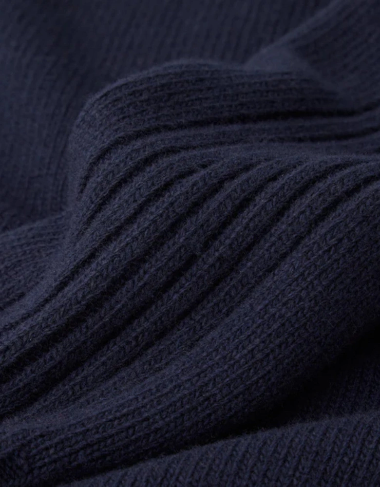 Watch Crew Neck Jumper Dark Ink