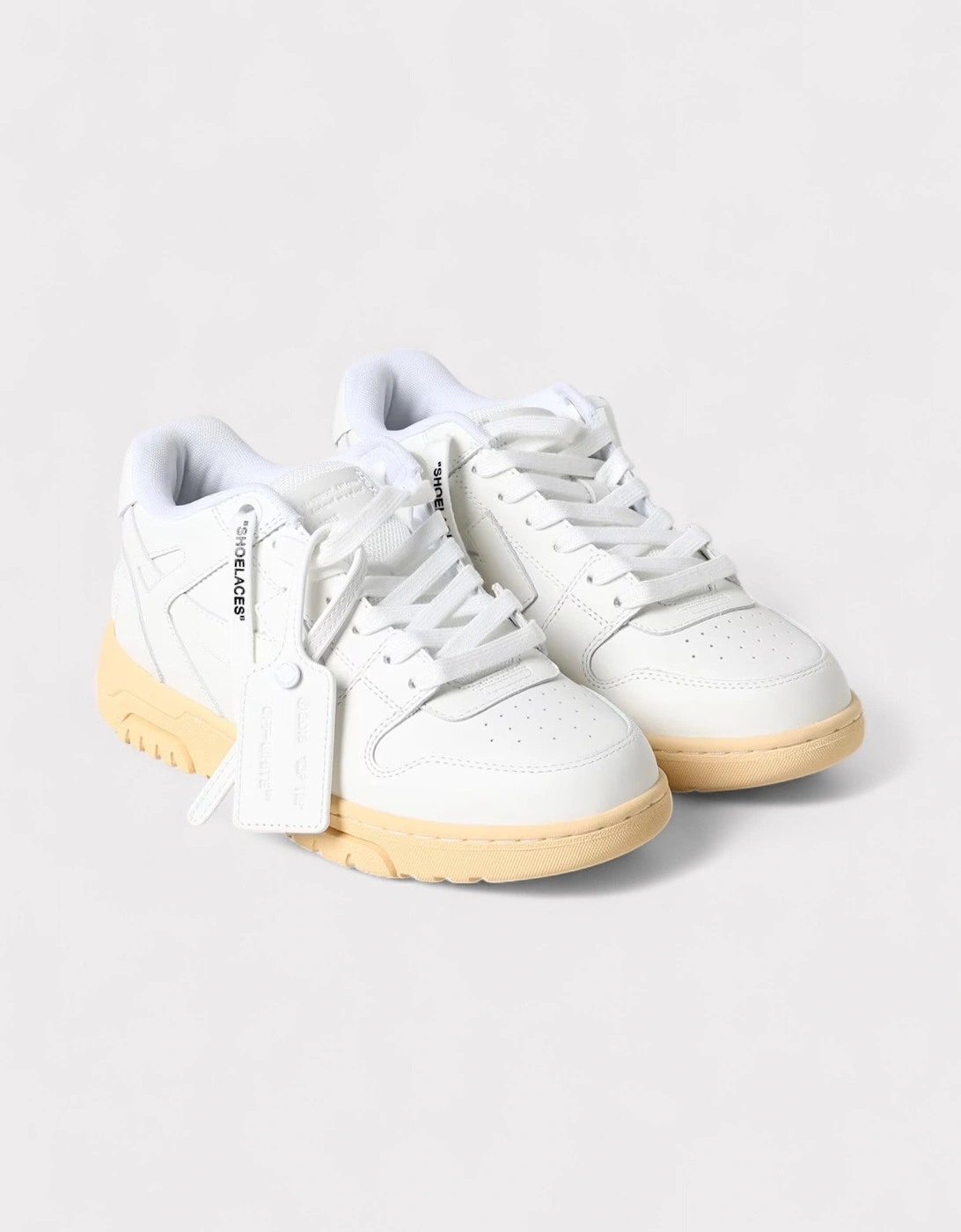 Out Of Office Ooo Low Tops White Beige Sole