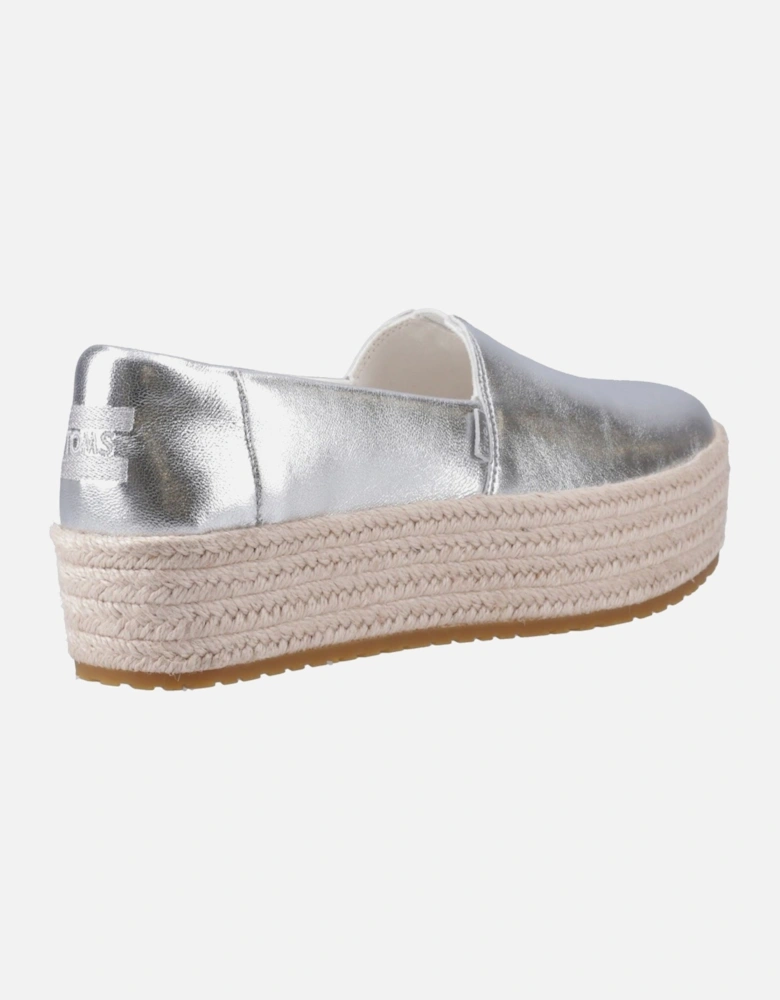 Women's Valencia Shoe in Silver