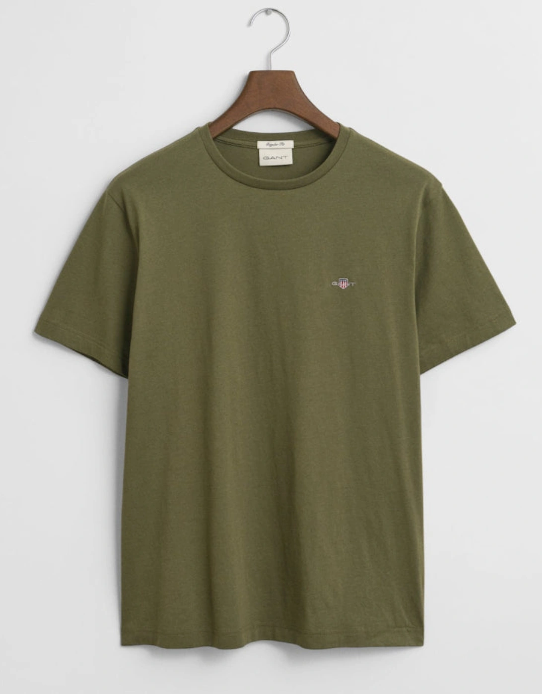 Regular Shield T-Shirt, Moss Green, 3 of 2