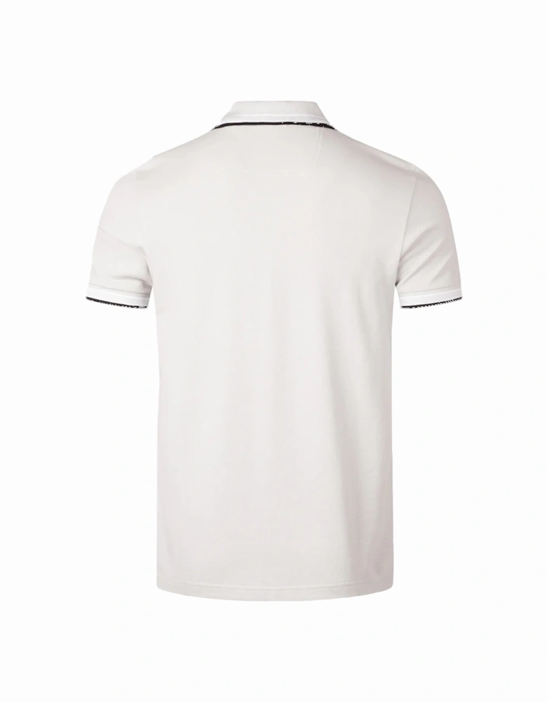 BOSS Paddy Piqué Polo Shirt Light Pastel Grey