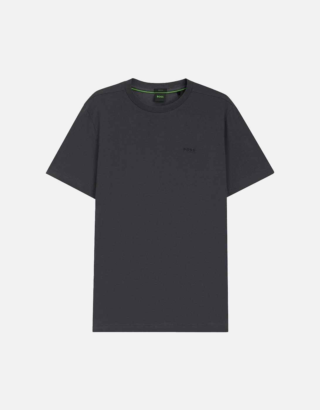 BOSS Crew Neck Tee T-Shirt Dark Grey, 5 of 4