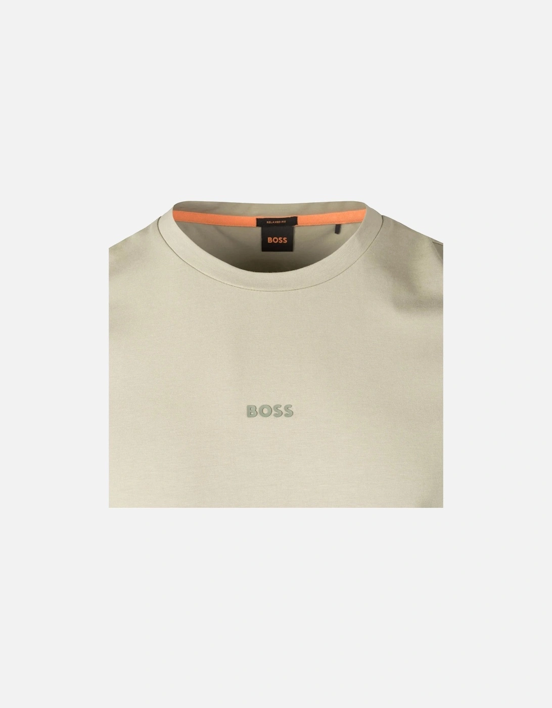 BOSS Relaxed Fit TChup T-Shirt Open Green