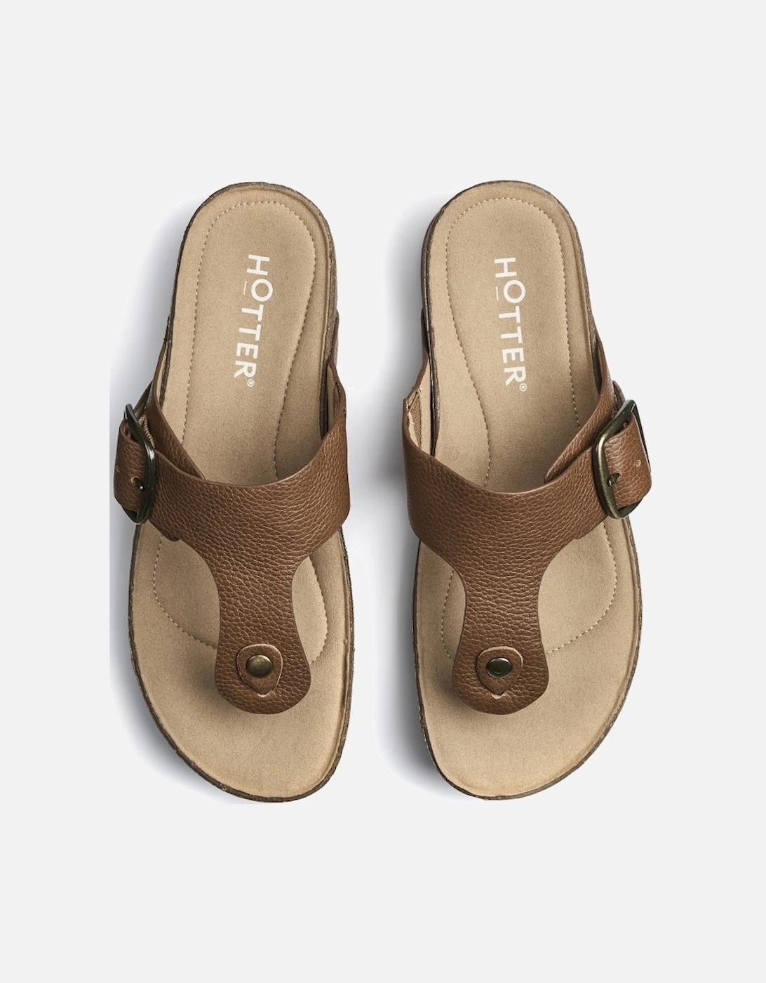 Resort Womens Toe Post Sandals