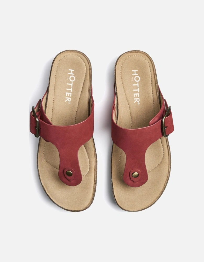 Resort Womens Toe Post Sandals