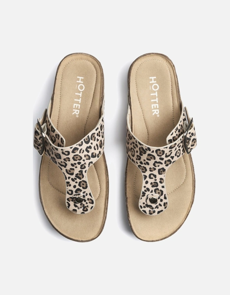 Resort Womens Toe Post Sandals