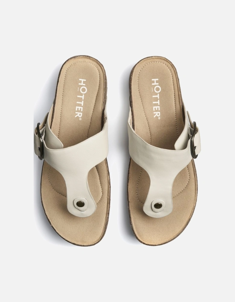 Resort Womens Toe Post Sandals