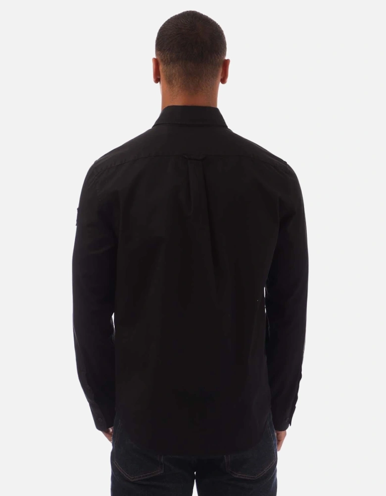 Garment Dye Cotton Scale Shirt