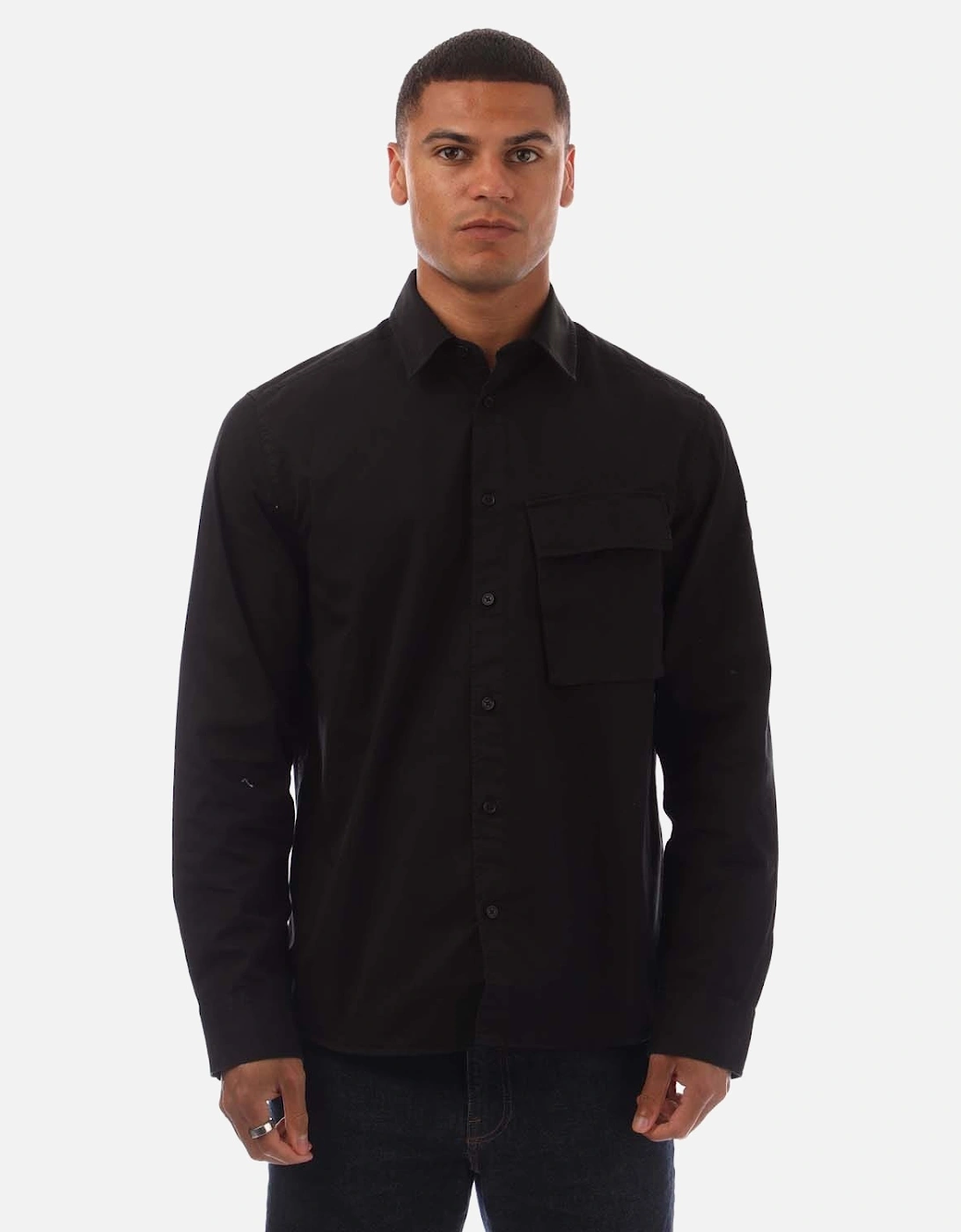 Garment Dye Cotton Scale Shirt, 5 of 4