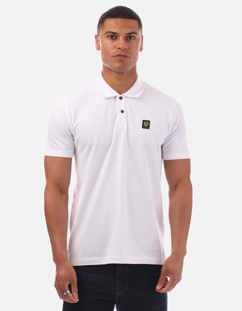 Cotton Micro-Pique Monitor Polo Shirt