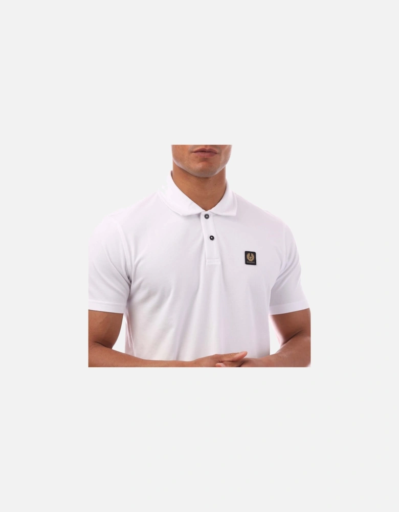 Cotton Micro-Pique Monitor Polo Shirt