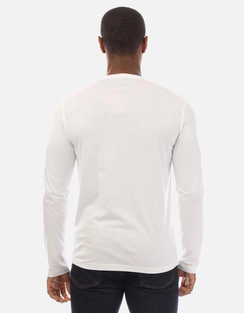 Cotton Jersey Long Sleeve T-Shirt